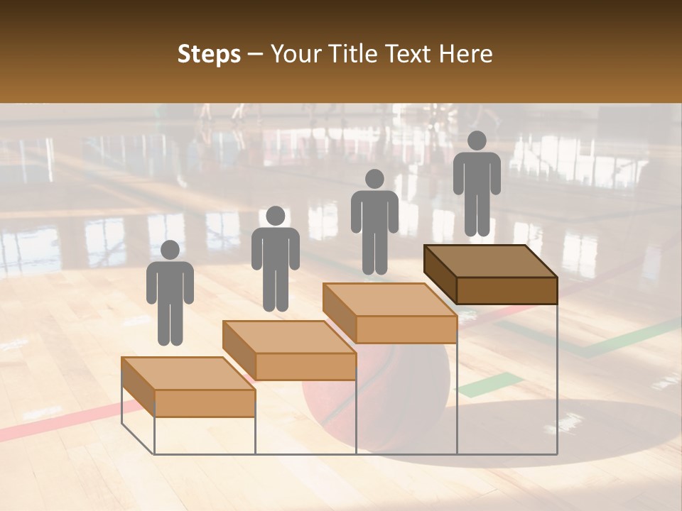 Team Run Gymnasium PowerPoint Template