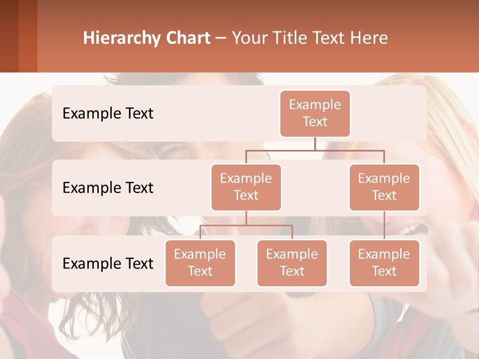 A Group Of Young People Pointing At The Camera PowerPoint Template