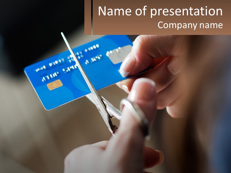 Cash Fraud Credit PowerPoint Template