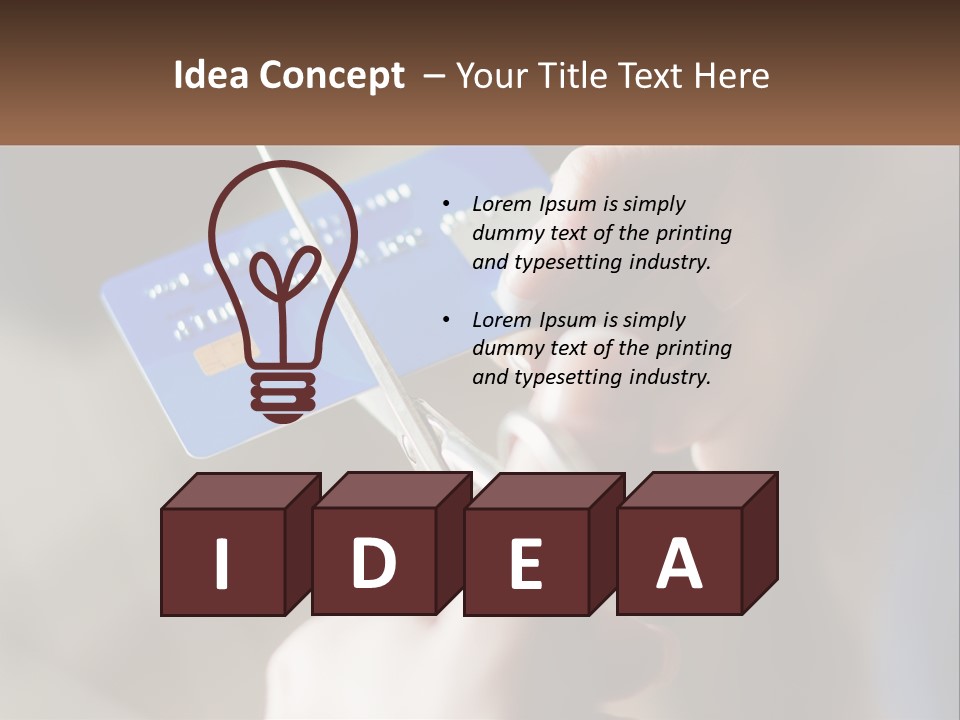 Cash Fraud Credit PowerPoint Template