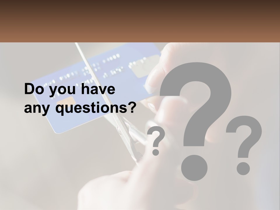 Cash Fraud Credit PowerPoint Template