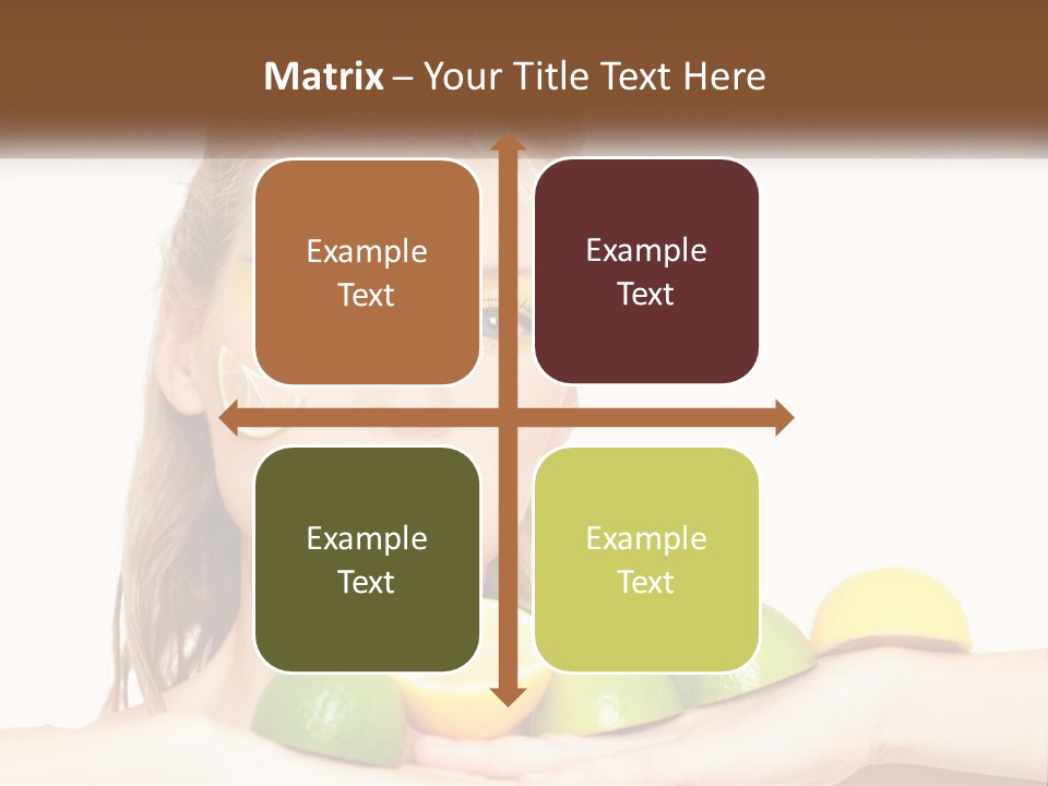 Freshness Lemon Elegance PowerPoint Template