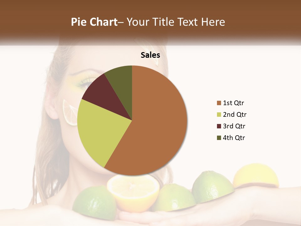 Freshness Lemon Elegance PowerPoint Template