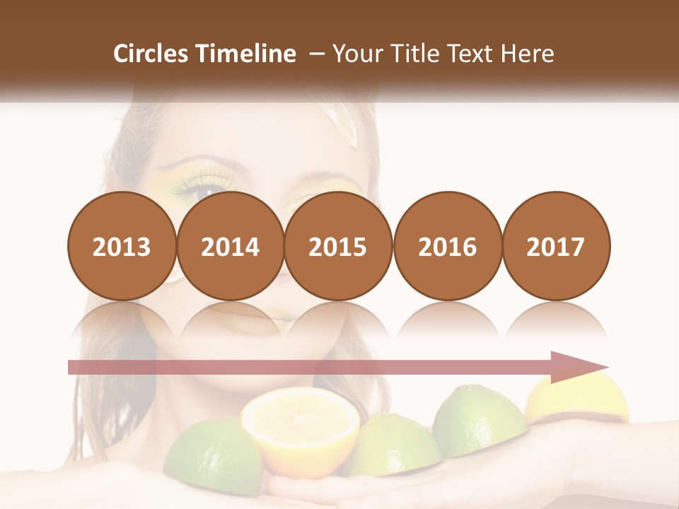 Freshness Lemon Elegance PowerPoint Template