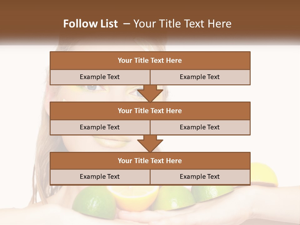 Freshness Lemon Elegance PowerPoint Template