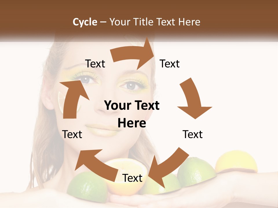 Freshness Lemon Elegance PowerPoint Template