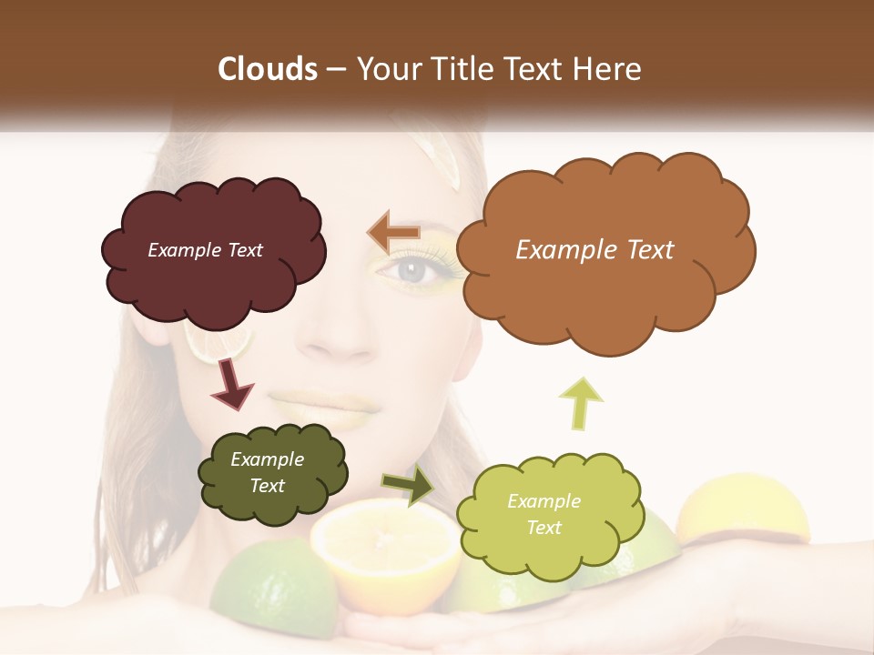 Freshness Lemon Elegance PowerPoint Template