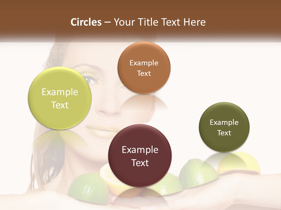 Freshness Lemon Elegance PowerPoint Template