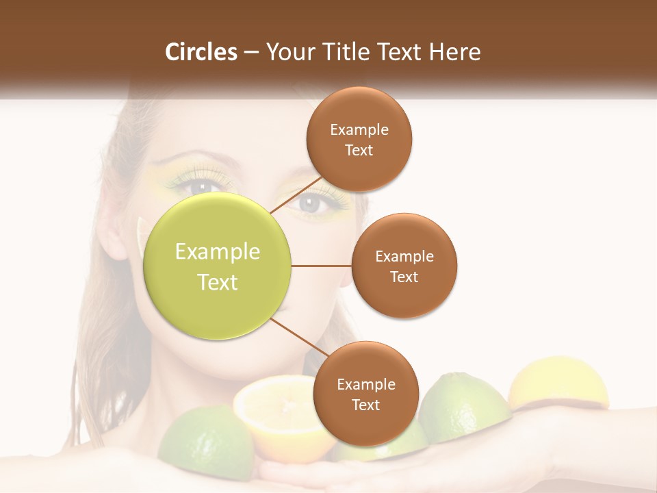 Freshness Lemon Elegance PowerPoint Template