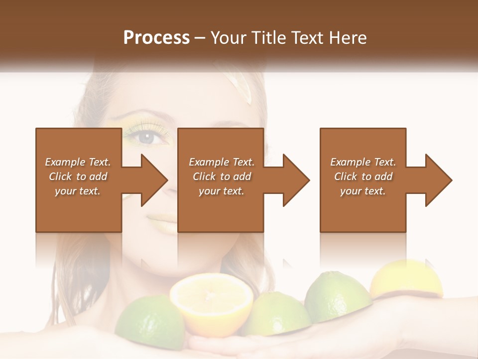 Freshness Lemon Elegance PowerPoint Template