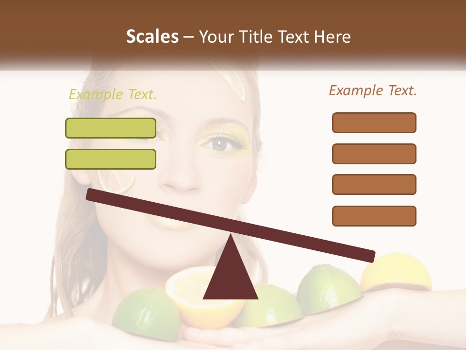 Freshness Lemon Elegance PowerPoint Template