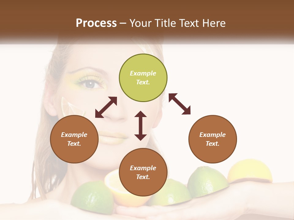 Freshness Lemon Elegance PowerPoint Template