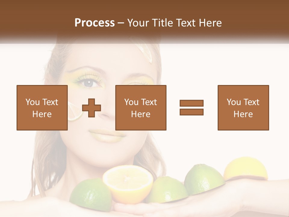 Freshness Lemon Elegance PowerPoint Template
