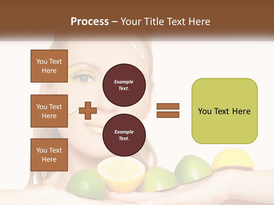 Freshness Lemon Elegance PowerPoint Template