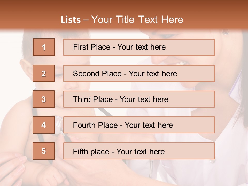 Care Office Beginnings PowerPoint Template