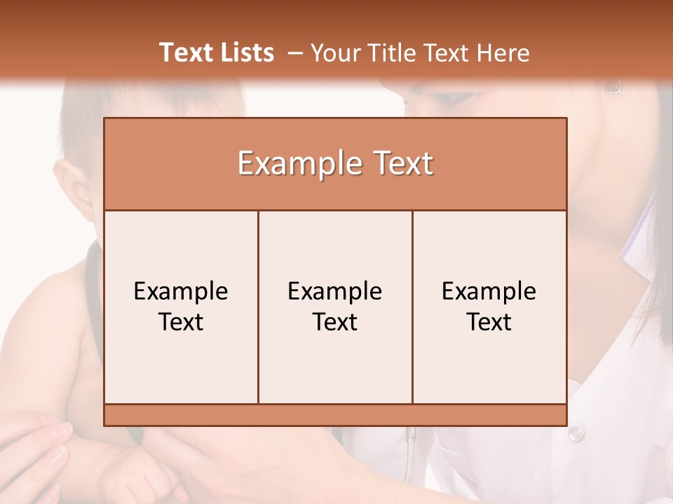 Care Office Beginnings PowerPoint Template