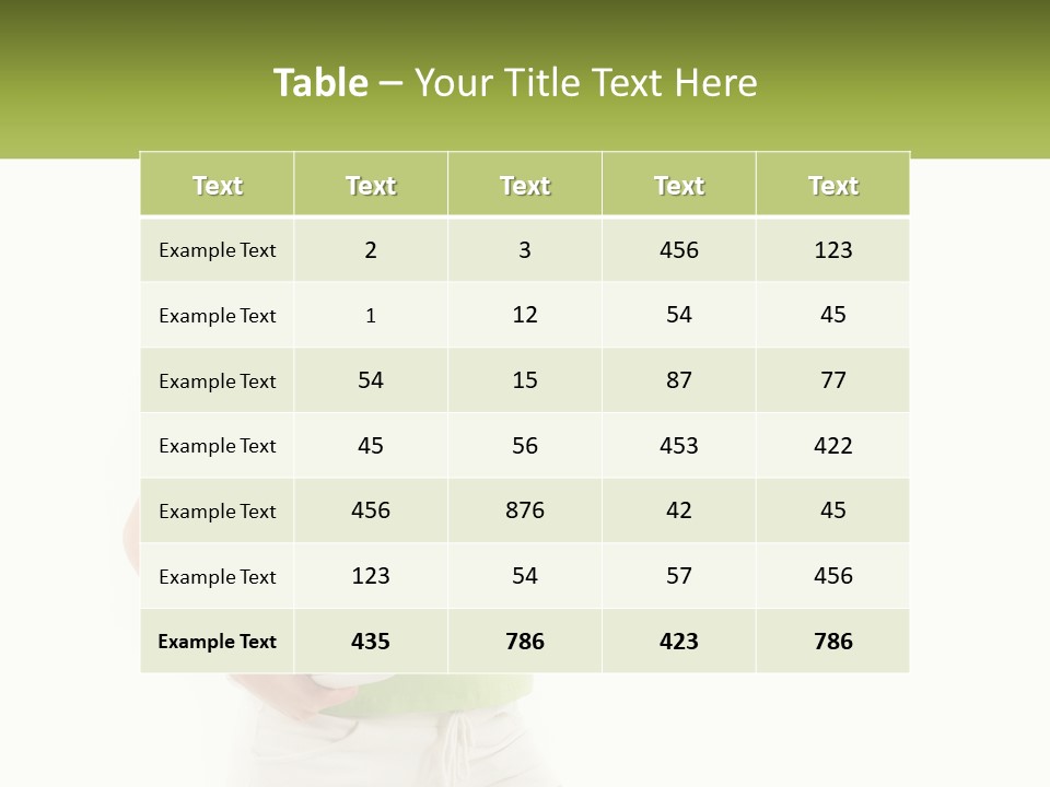 Scale People Young PowerPoint Template