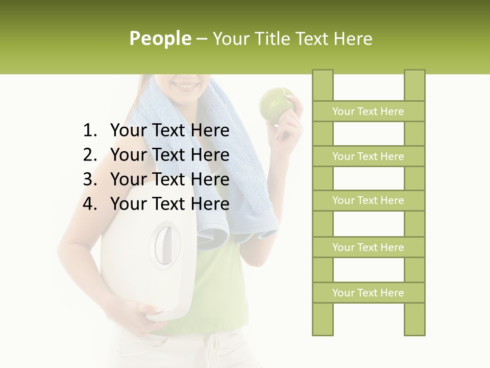 Scale People Young PowerPoint Template