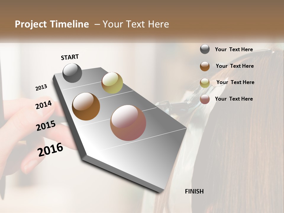 Highlight Brush Work PowerPoint Template