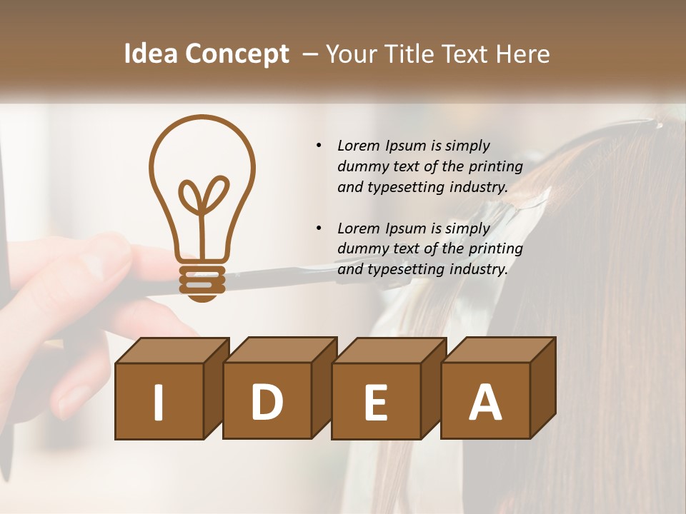 Highlight Brush Work PowerPoint Template