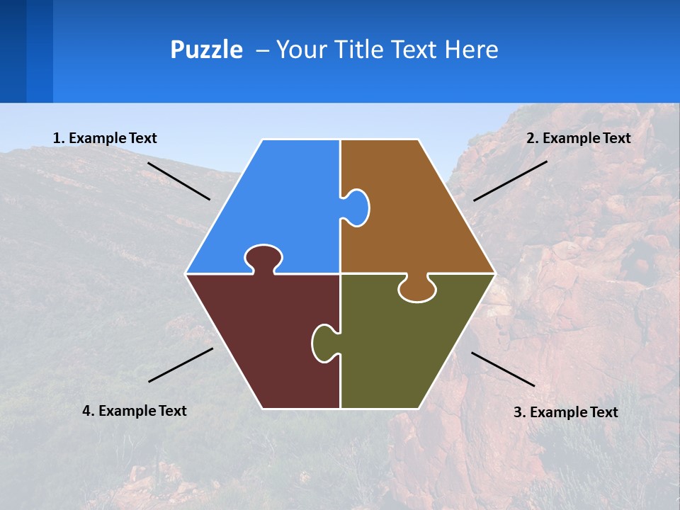 Australia Flinders Rock PowerPoint Template