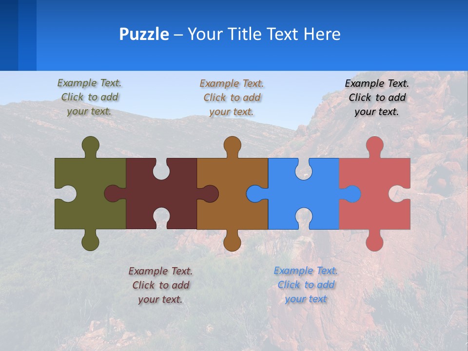 Australia Flinders Rock PowerPoint Template