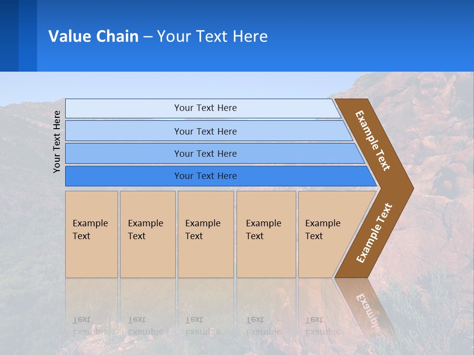 Australia Flinders Rock PowerPoint Template