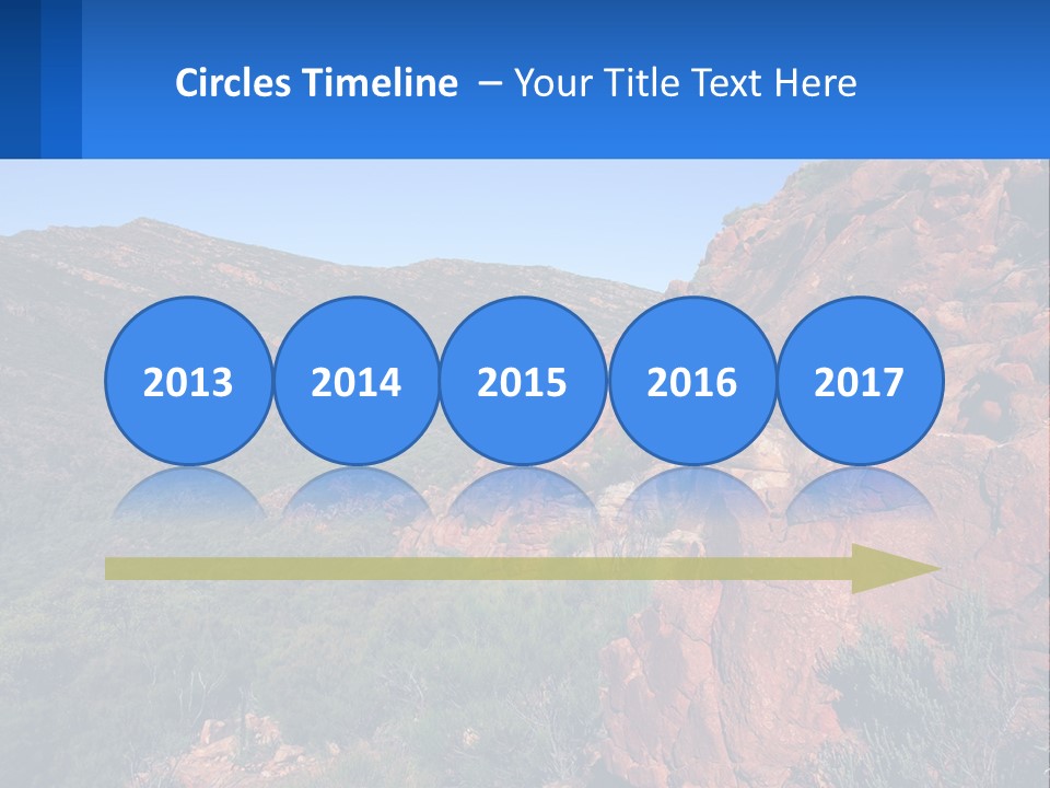 Australia Flinders Rock PowerPoint Template