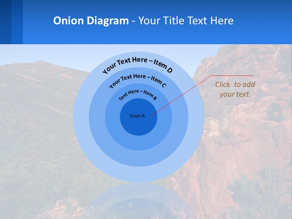 Australia Flinders Rock PowerPoint Template