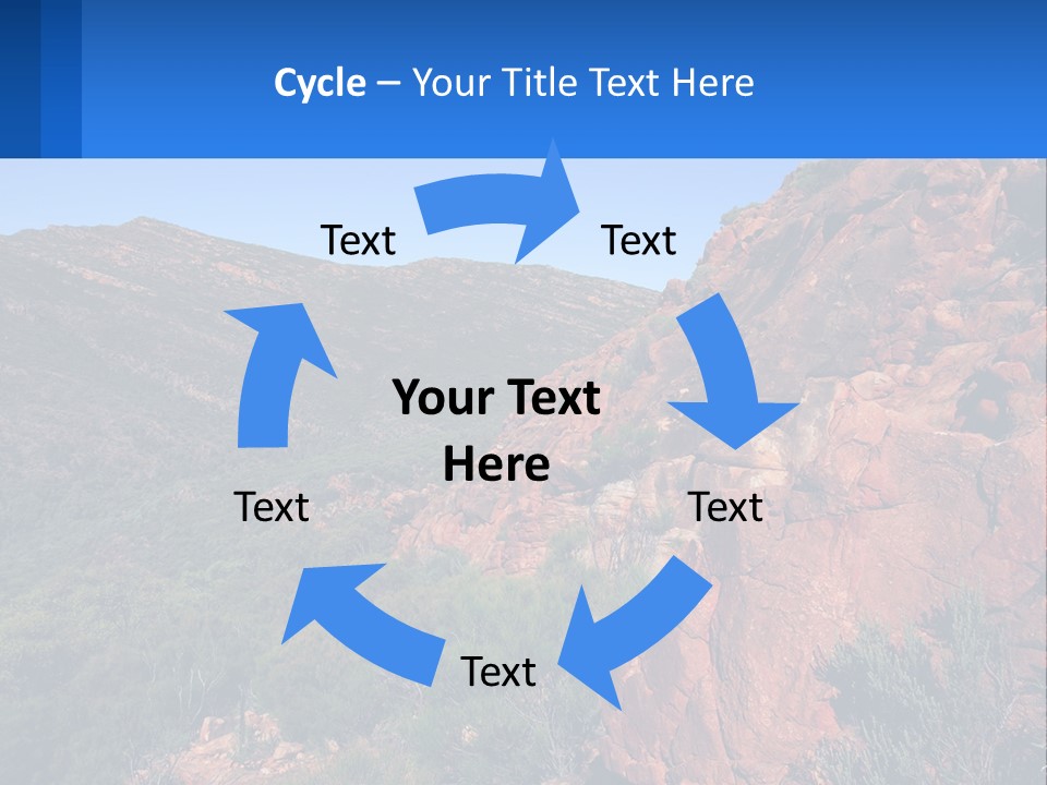 Australia Flinders Rock PowerPoint Template