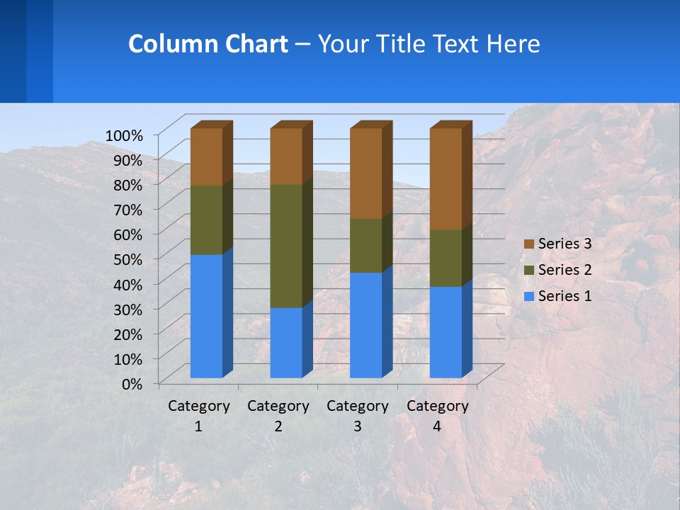 Australia Flinders Rock PowerPoint Template