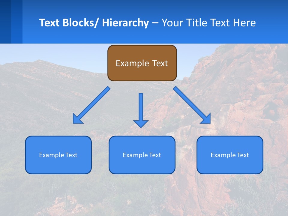 Australia Flinders Rock PowerPoint Template
