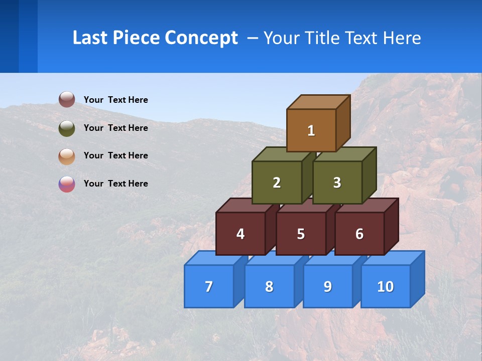 Australia Flinders Rock PowerPoint Template