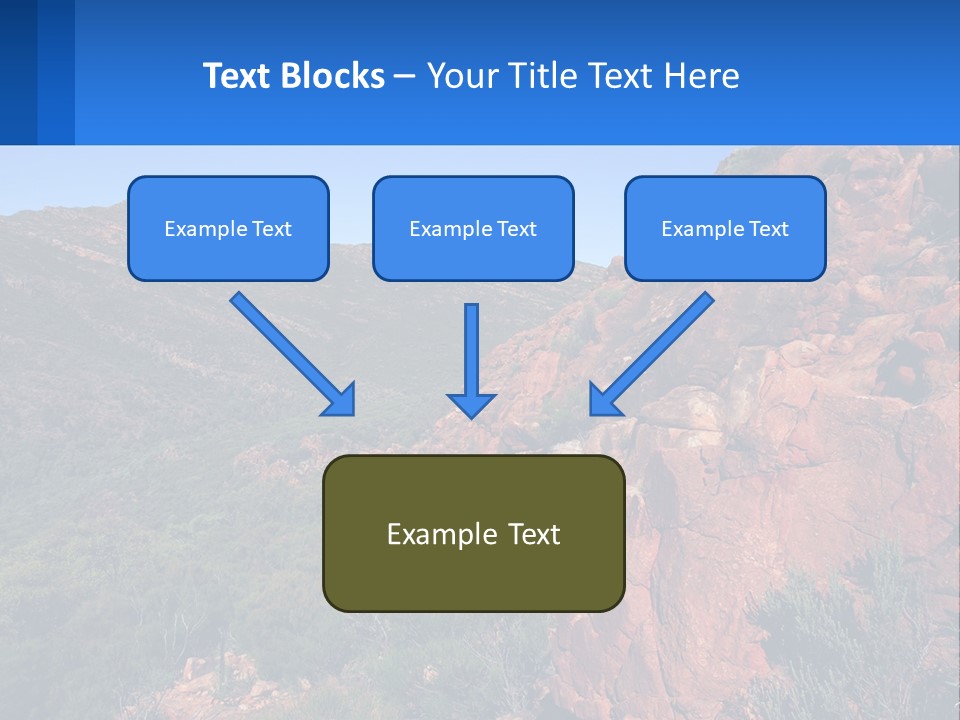 Australia Flinders Rock PowerPoint Template