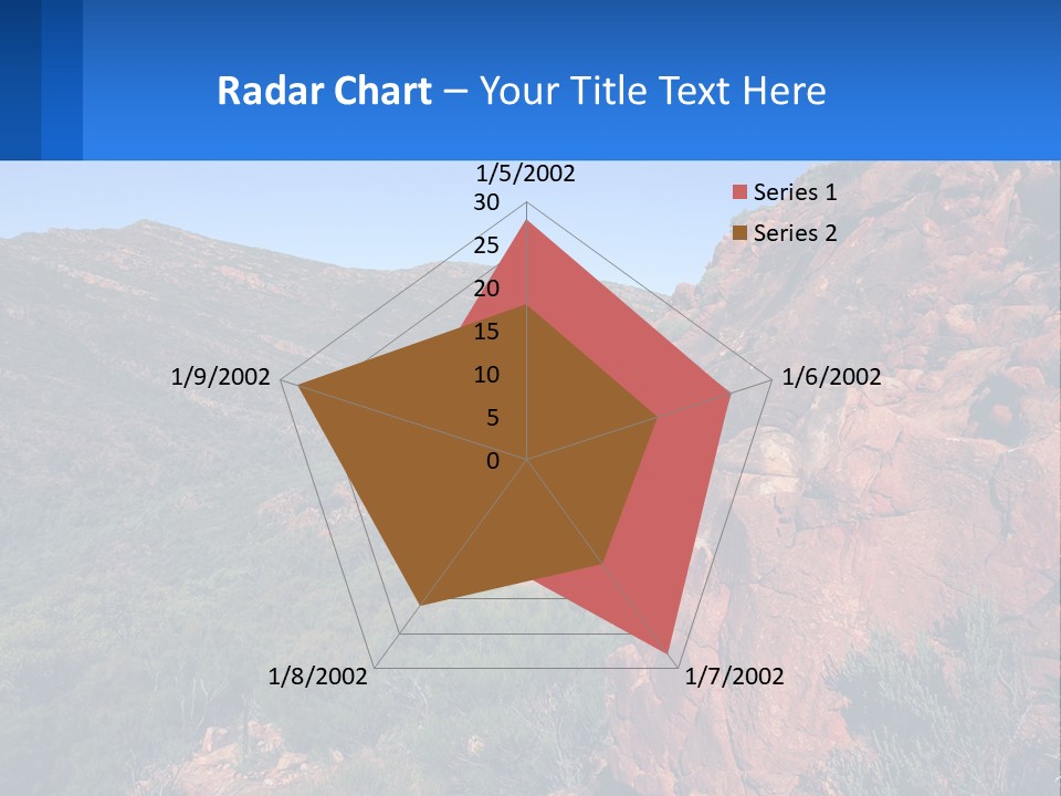Australia Flinders Rock PowerPoint Template