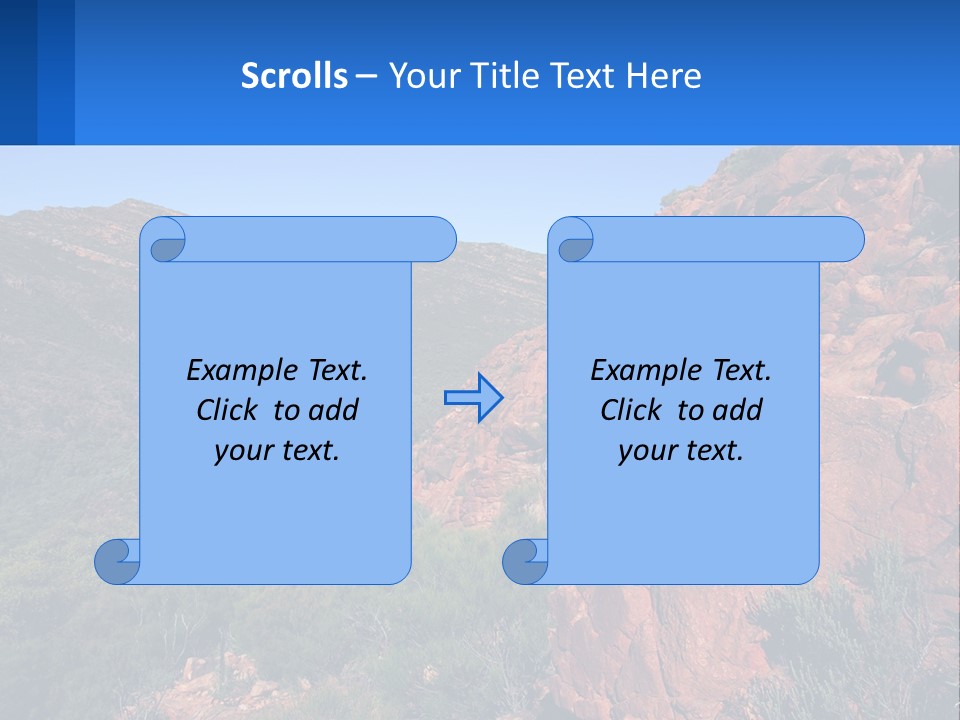 Australia Flinders Rock PowerPoint Template