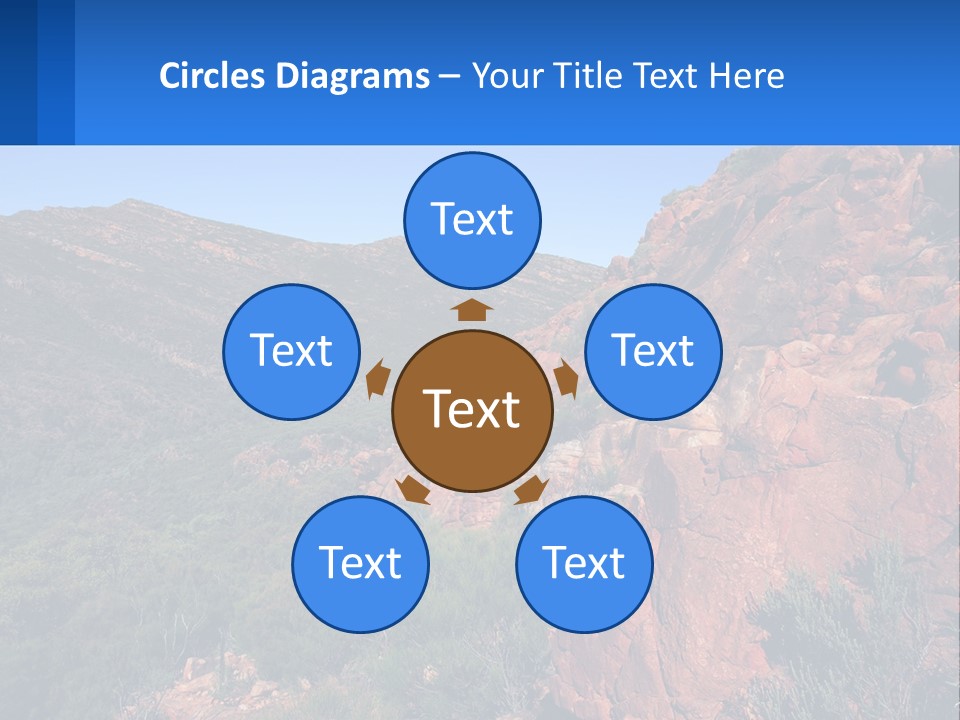 Australia Flinders Rock PowerPoint Template