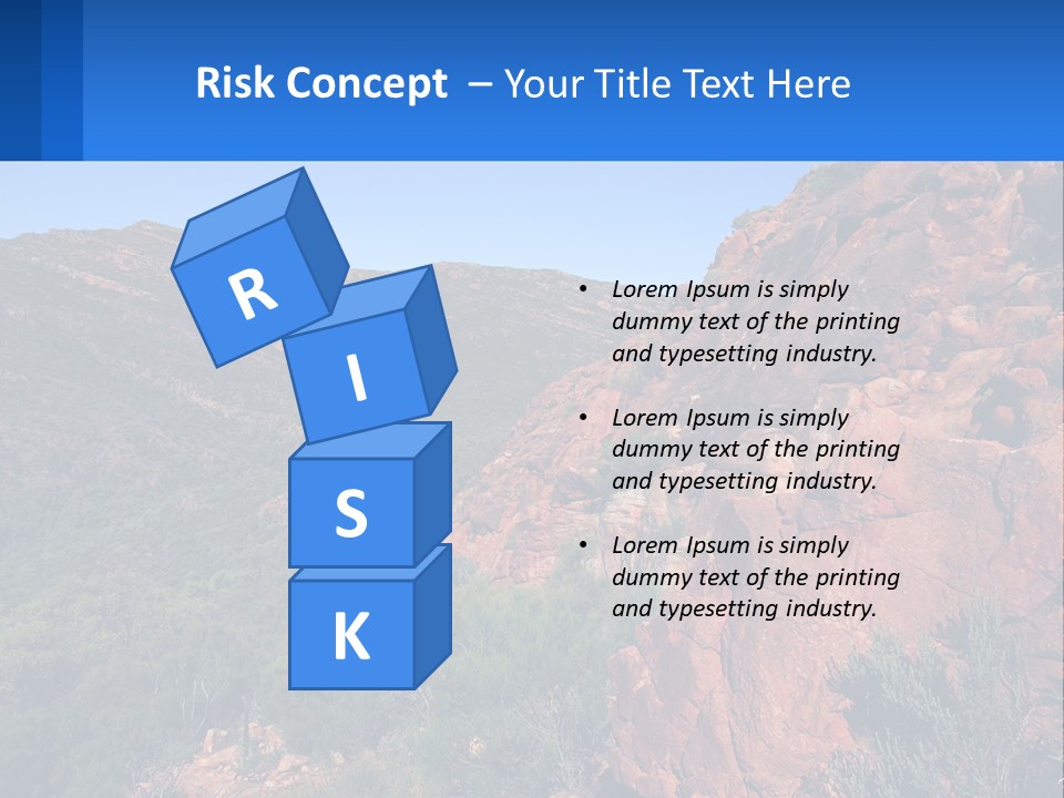 Australia Flinders Rock PowerPoint Template
