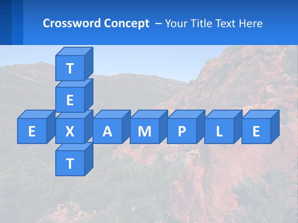 Australia Flinders Rock PowerPoint Template
