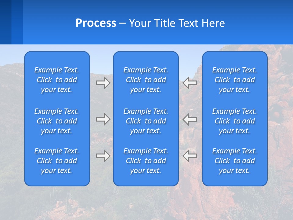 Australia Flinders Rock PowerPoint Template