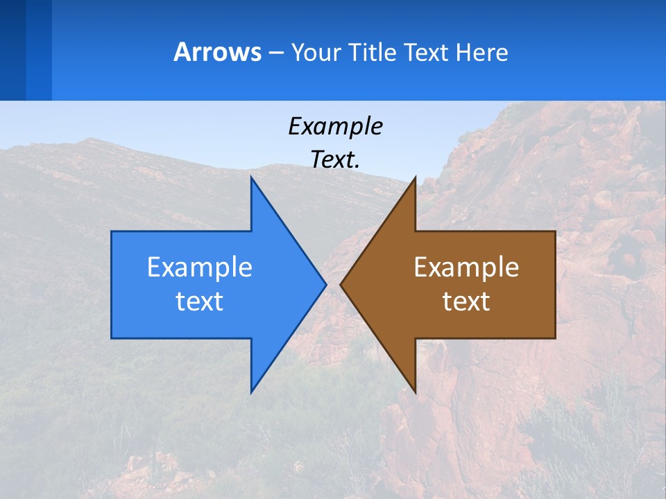 Australia Flinders Rock PowerPoint Template