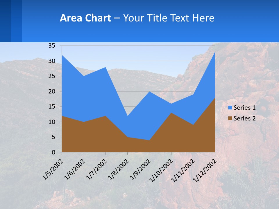 Australia Flinders Rock PowerPoint Template