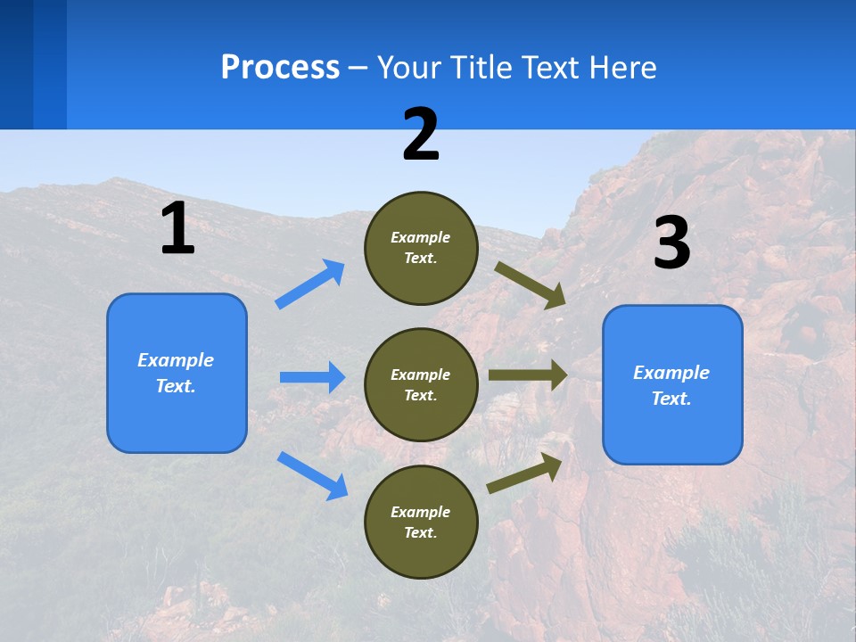 Australia Flinders Rock PowerPoint Template