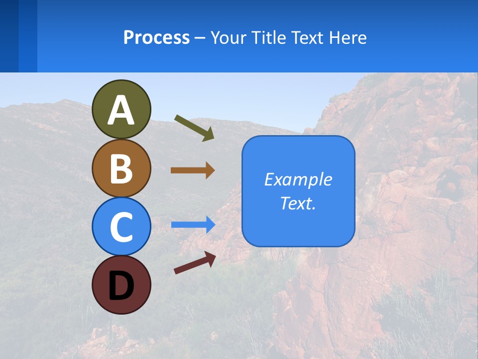 Australia Flinders Rock PowerPoint Template