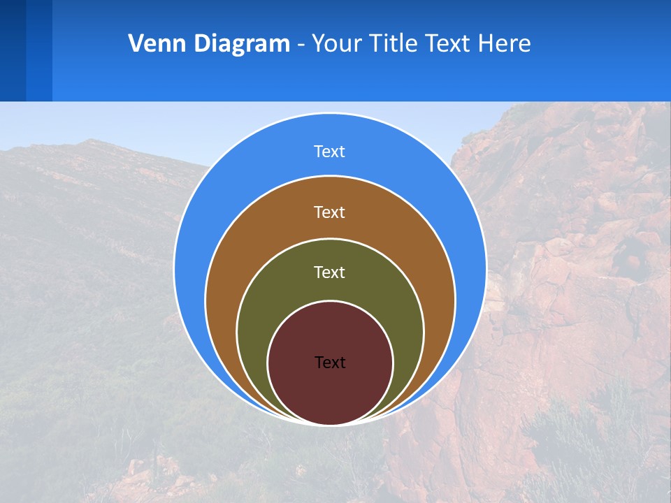 Australia Flinders Rock PowerPoint Template