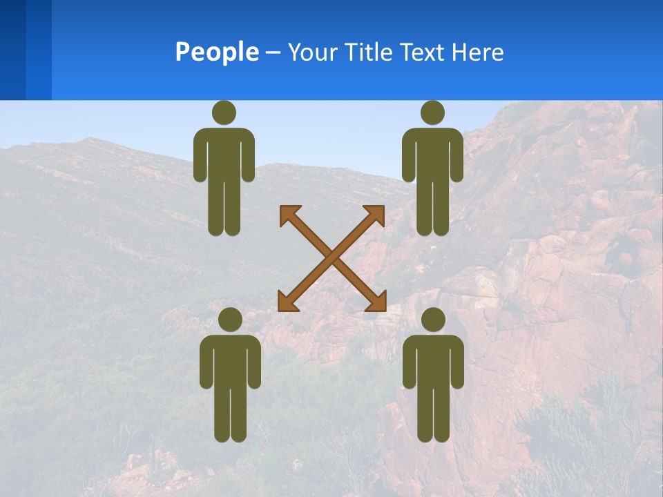 Australia Flinders Rock PowerPoint Template