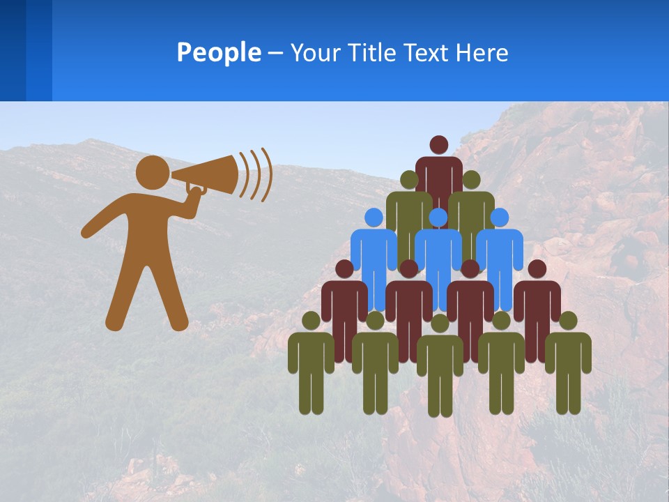 Australia Flinders Rock PowerPoint Template