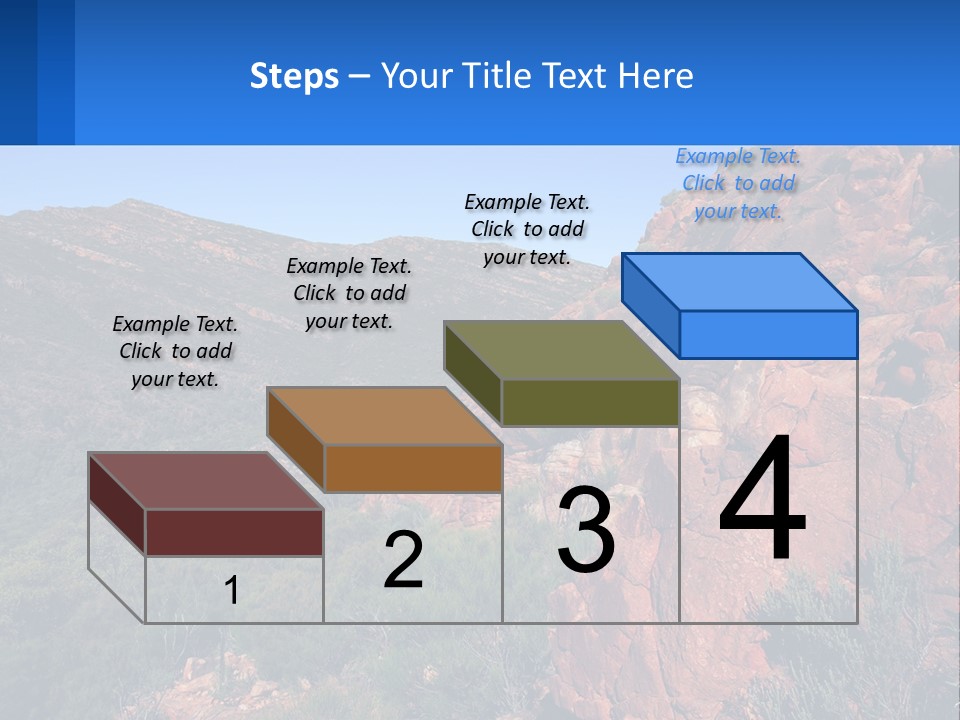 Australia Flinders Rock PowerPoint Template
