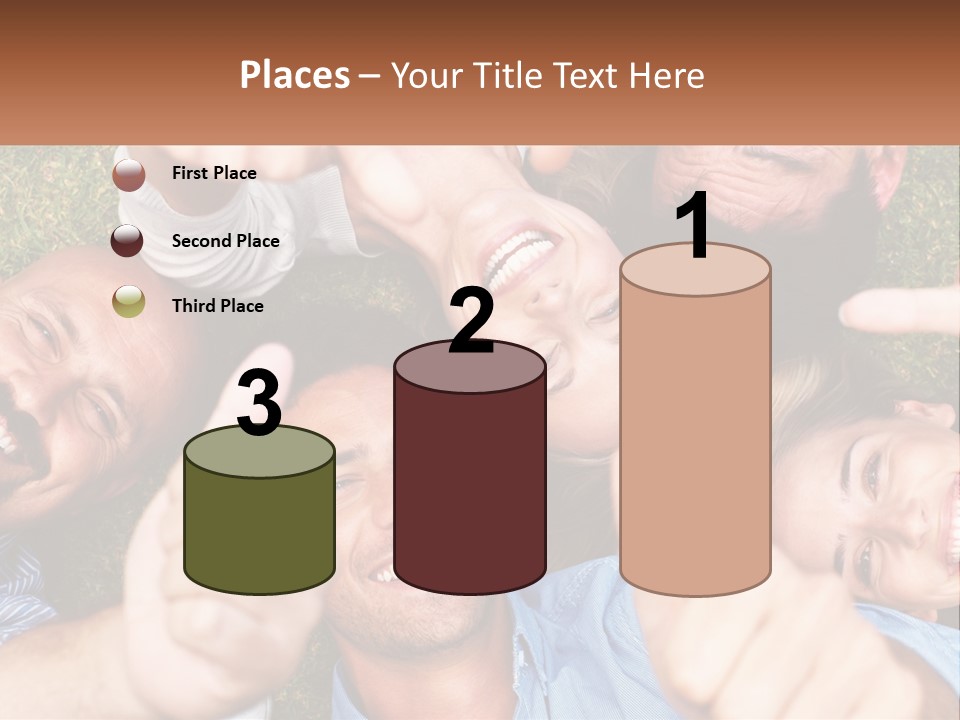 A Group Of People Giving Thumbs Up In A Circle PowerPoint Template