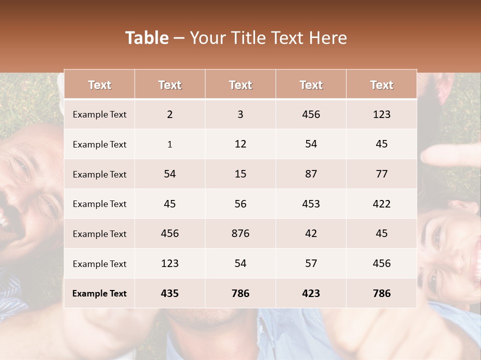 A Group Of People Giving Thumbs Up In A Circle PowerPoint Template
